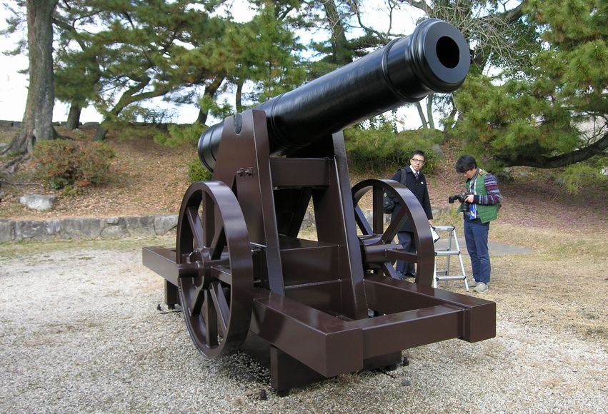 2017年末佐賀城本丸歴史館に納品したカノン砲